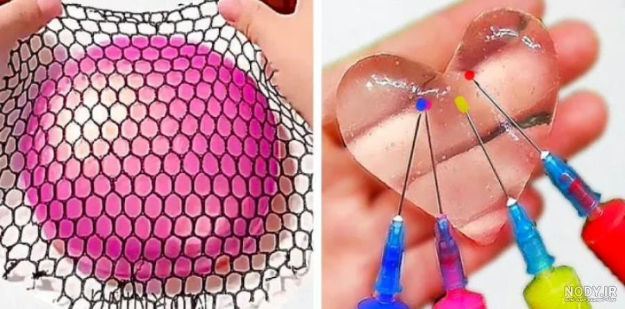 اسلایم های رنگارنگ و زیبا (تقدیمی) *-*