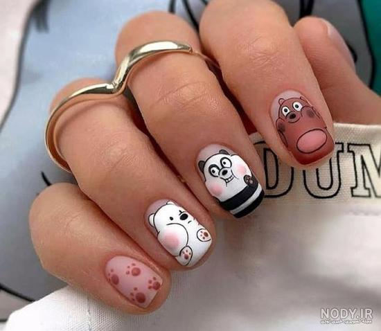 بهترین ایده های طراحی خرس بر روی ناخن/تکراری طراحی نکن!