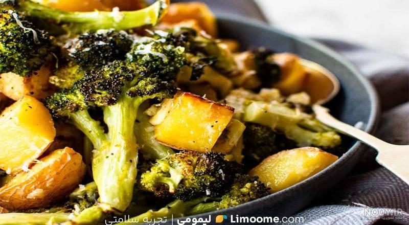 طرز تهیه سالاد کلم بروکلی طرز تهیه سالاد کلم بروکلی