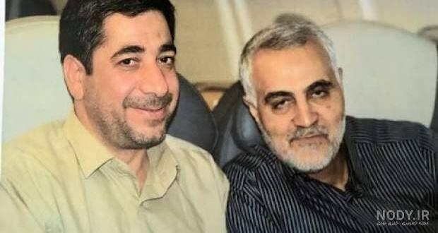 عکس حاج قاسم تنها