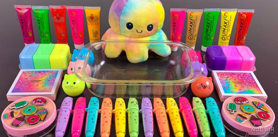 فیلم اسلایم جدید رنگارنگ new slime جدید - ویدائو
