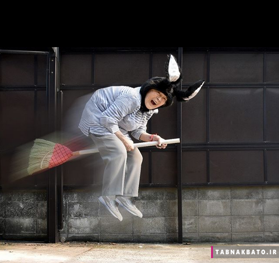 عکس خفن عکس خنده دار پیرزن