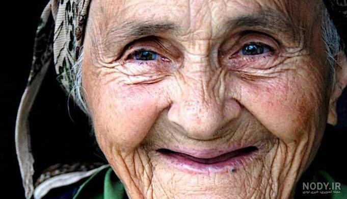 عکس خفن عکس خنده دار پیرزن