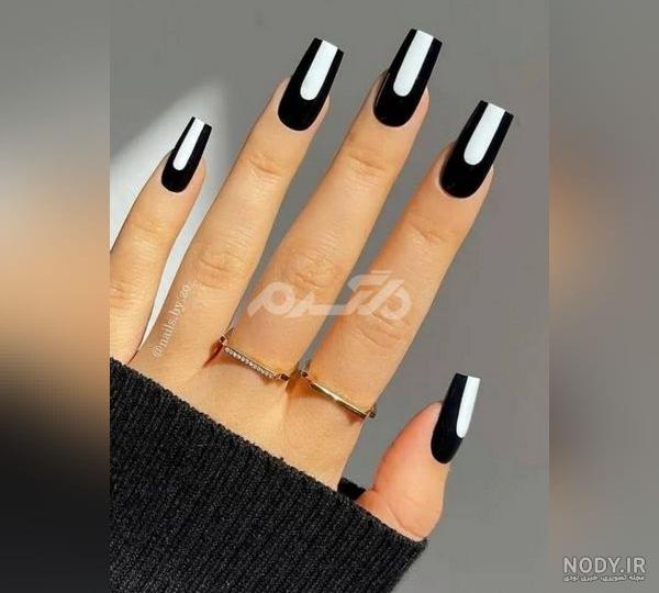 50+ Fearless Black Matte Stiletto Nails Art Designs | Matte nails ...