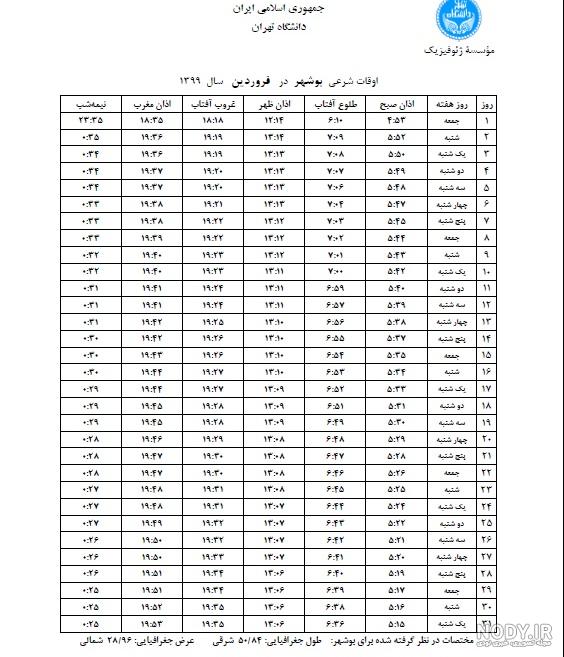 برنامه ویژه اذان صبح به افق تهران برنامه ویژه اذان صبح به افق تهران