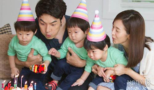 عکس از اعضای خانواده شوگا که اکثر آرمی ها اون رو ندیدن😯🤯🔥