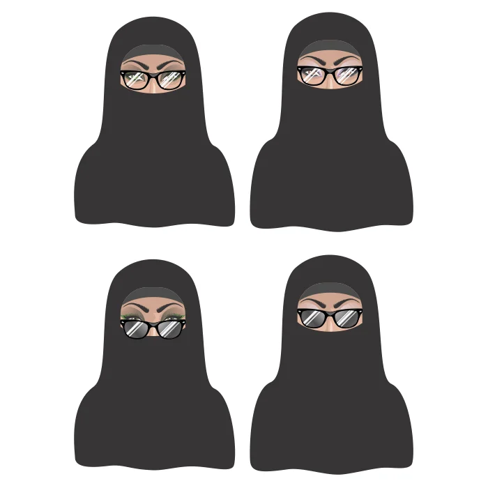 عکس دختر حجابی با عینک عکس دختر حجابی با عینک