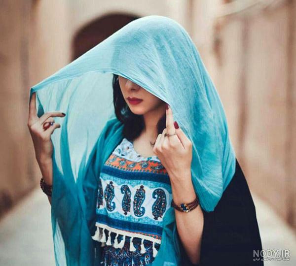 عکس دختر خوشگل نیم رخ