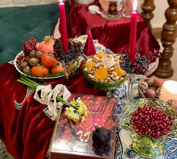عکس دکور برای شب یلدا