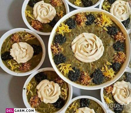 تزیین آش | 100 ایده تزیین آش رشته نذری و مجلسی + آموزش - دلبرانه تزیین آش | 100 ایده تزیین آش رشته نذری و مجلسی + آموزش - دلبرانه