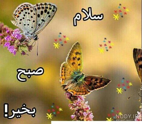 عکس سلام صبح بخیر خنده دار