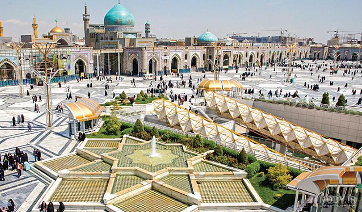 عکس صحن آزادی حرم امام رضا