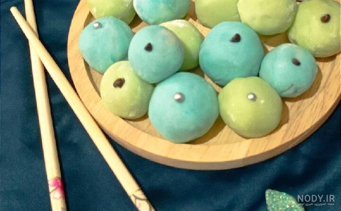 فود اسمر ابی - موچی و ژله و دسرهای سبز رنگ فود اسمر ابی - موچی و ژله و دسرهای سبز رنگ
