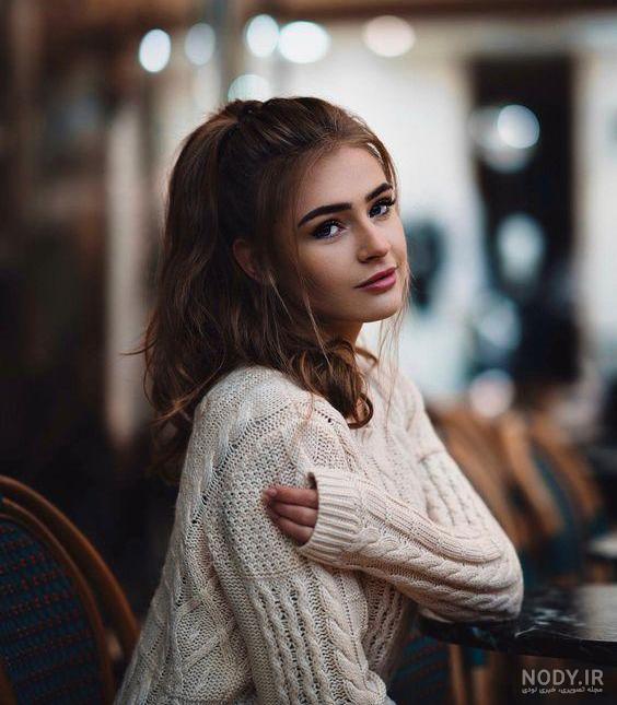 جدیدترین ژست عکاسی دخترانه در طبیعت