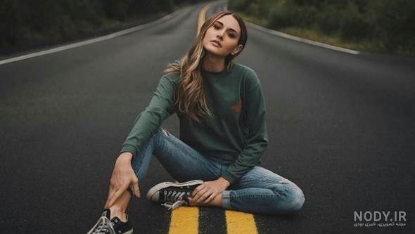 ژست عکاسی دخترانه اینستا
