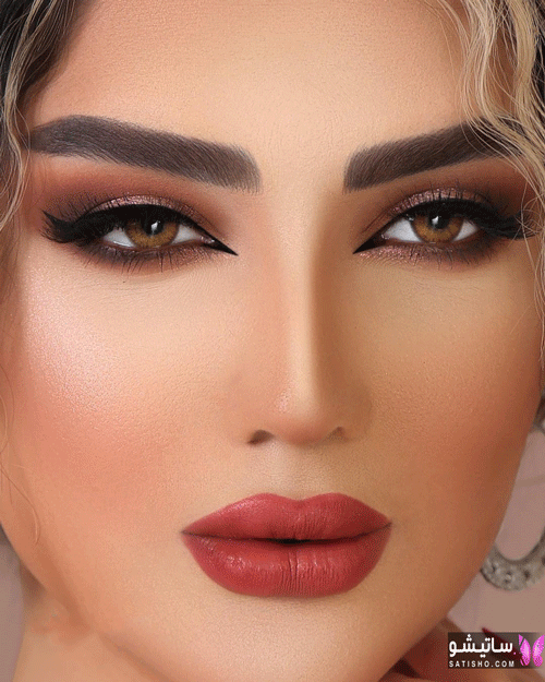 70 مدل آرایش عروس ایرانی جدید، زیبا و بسیار شیک - گل گیس