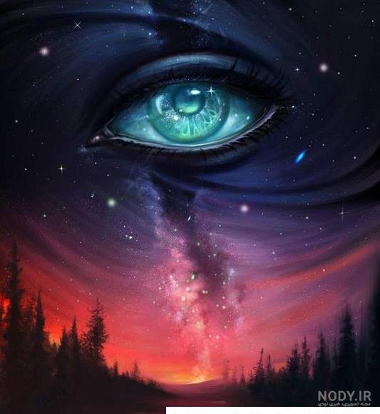 آدم فضایی سبز نقاشی دیجیتال 1534395