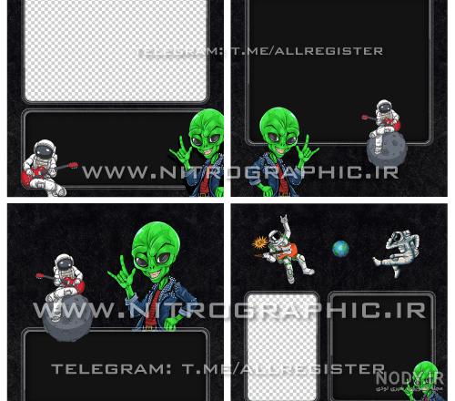 آدم فضایی عکس با کیفیت آدم فضایی و وکتور لایه باز آدم فضایی پارس استاک |  شاتر استوک پارسی