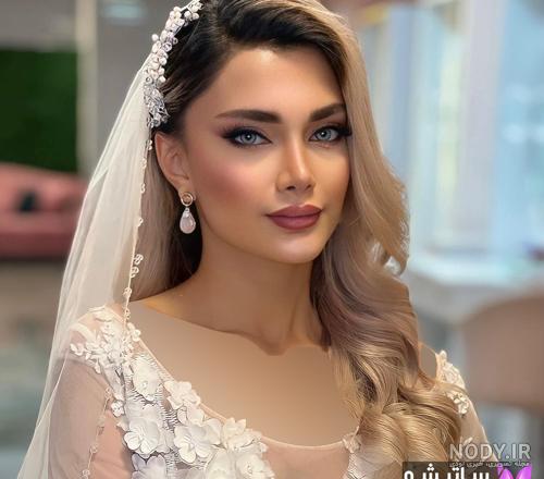 عکس آرایش عروس جدید جذاب شیک ترند و امروزی برای همه نوع فرم های صورت -  آزمودگان