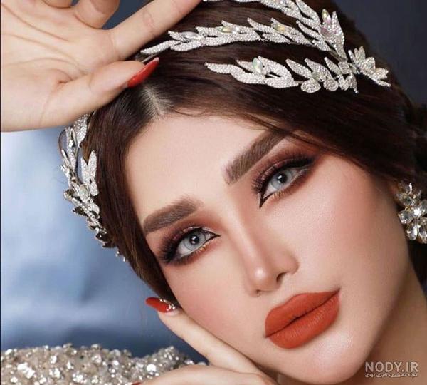 عکس های آرایش لایت عروس زیبا و جذاب