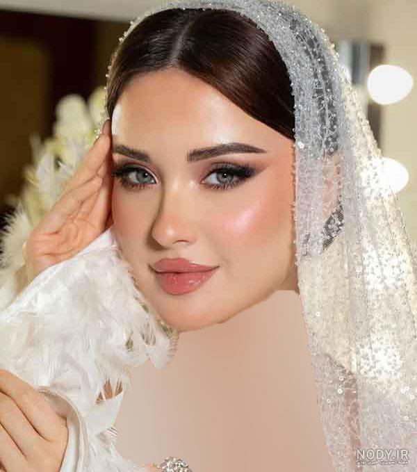 عکس های آرایش لایت عروس زیبا و جذاب