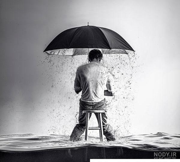 عکس نوشته پروفایل مشکی و سیاه و سفید غمگین و ساده دخترونه و پسرونه