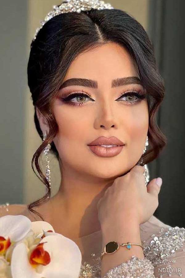مدل آرایش عروس شیک با سبکی جدید و متفاوت - مُچُم