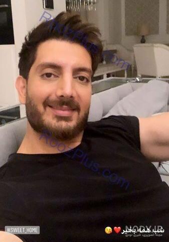 نگاهی به خونه زندگی لوکس و دلباز فرزاد فرزین، آرشام سریال قطب شمال و  رونمایی از تراس باصفایش/ چه خانوم باسلیقه‌ای+عکس