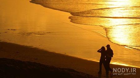 عکس غروب غم انگیز