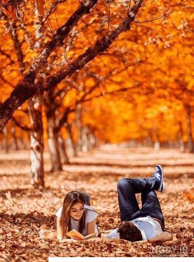 پروفایل پاییزی عاشقانه دونفره