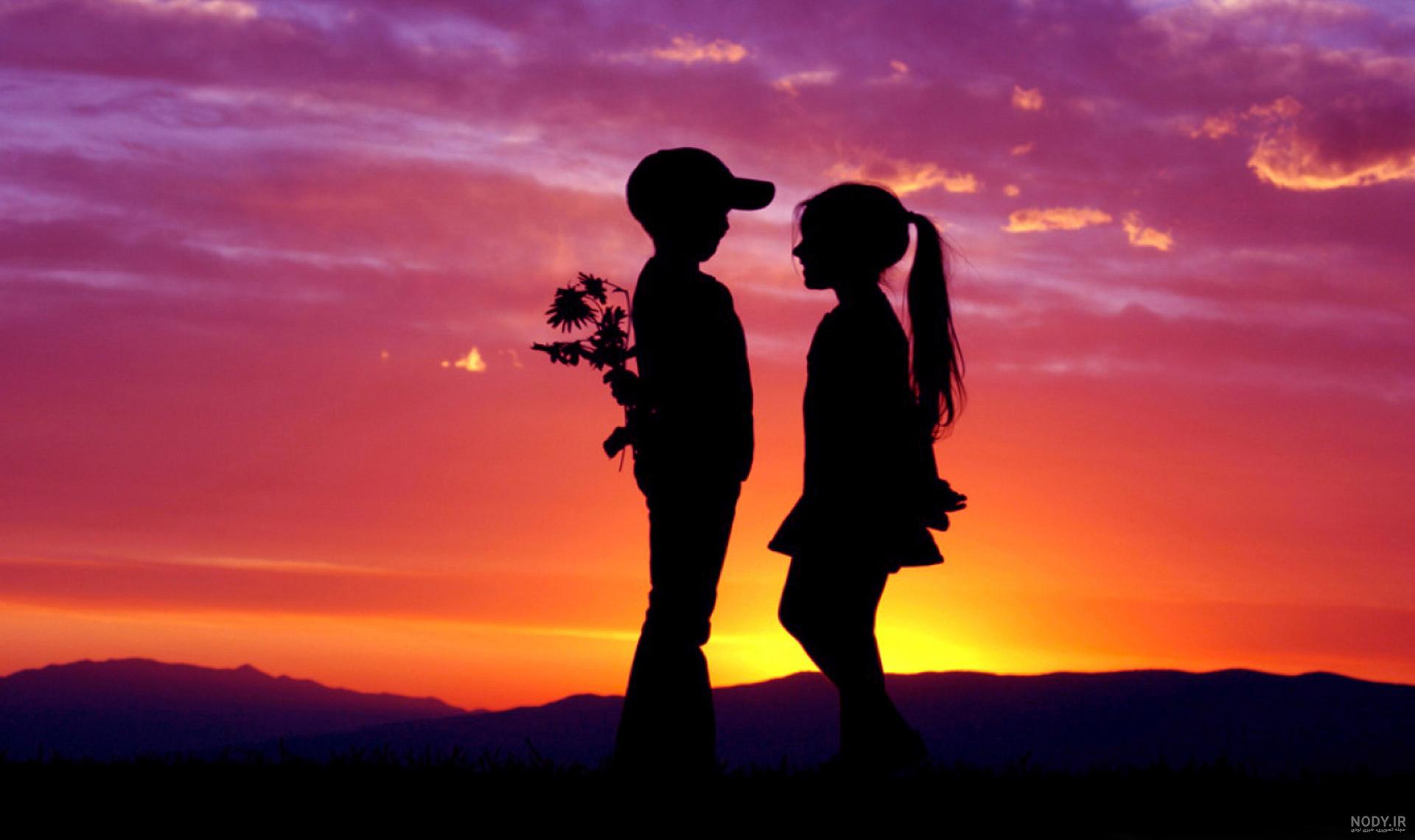 عکس خفن عکس غروب عاشقانه