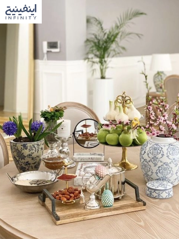 فرارو | (تصاویر) ۲۰چیدمان جذاب میز هفت سین برای نوروز ۱۴۰۳ فرارو | (تصاویر) ۲۰چیدمان جذاب میز هفت سین برای نوروز ۱۴۰۳