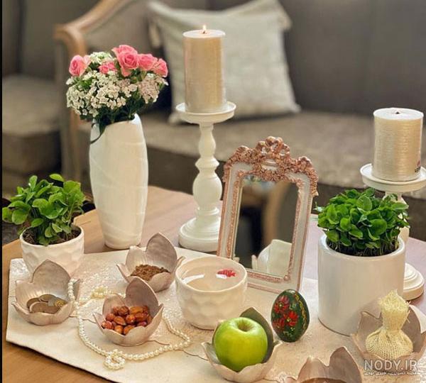 مدل سفره هفت سین ۱۴۰۳؛ از اين طرح های خوشگل میزارم که لذت ببرید کدوم زیباتره؟ - گلی خانوم مدل سفره هفت سین ۱۴۰۳؛ از اين طرح های خوشگل میزارم که لذت ببرید کدوم زیباتره؟ - گلی خانوم