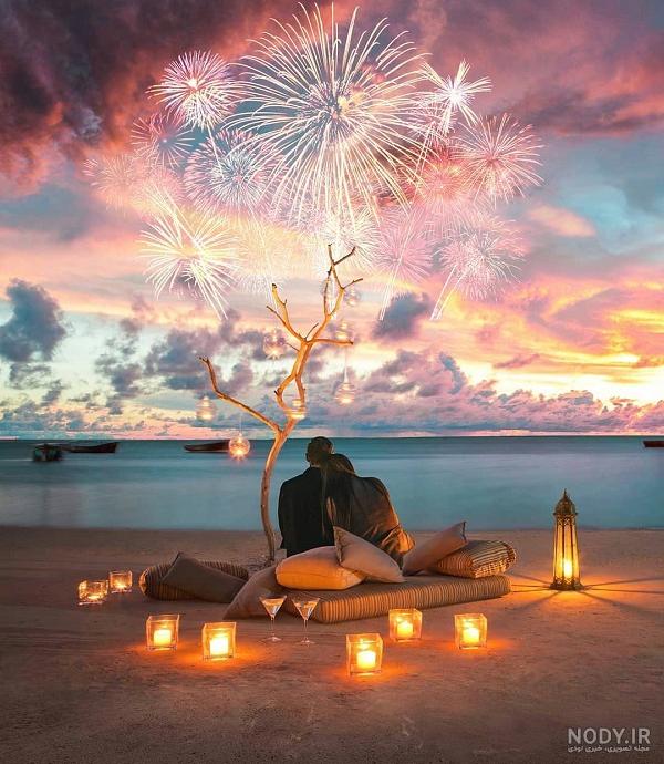 عکس خفن عکس پروفایل لب دریا عاشقانه