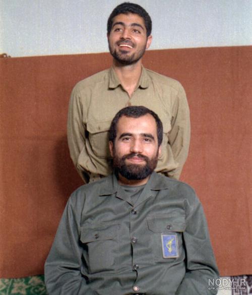 عکس حاج قاسم سلیمانی در میدان جنگ عکس حاج قاسم سلیمانی در میدان جنگ