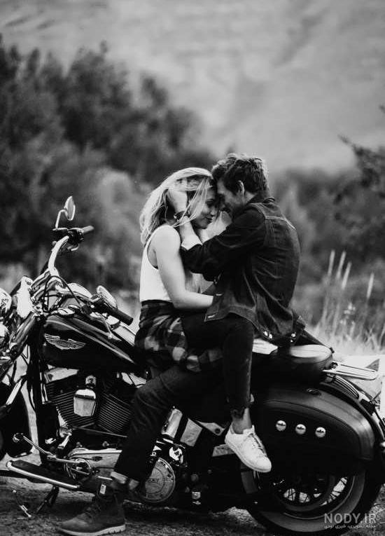 عکس عاشقانه با موتور برای زوج های عشق موتور عکس عاشقانه با موتور برای زوج های عشق موتور