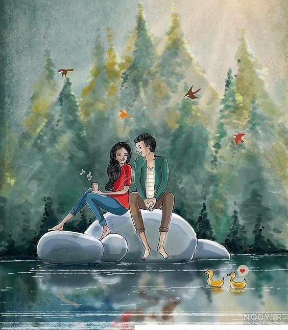 عکس عاشقانه دونفره عروسکی - عکس نودی