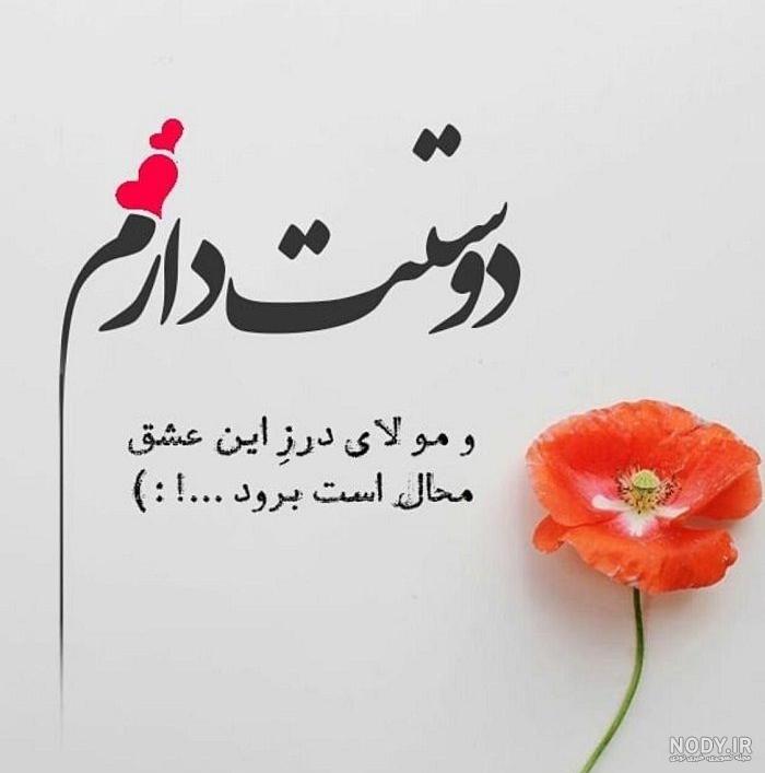 عکس نوشته عشقم دوستت دارم - تــــــــوپ تـــــــــاپ