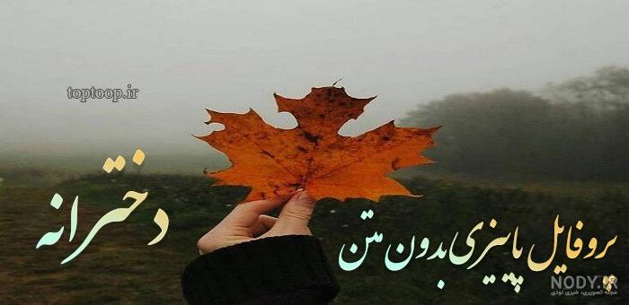 عکس پروفایل پاییزی بدون متن | پروفایل عاشقانه پاییزی دونفره