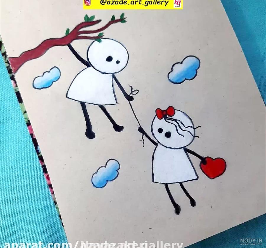 نقاشی فانتزی عاشقانه ❤️ [ بهترین تصاویر ]
