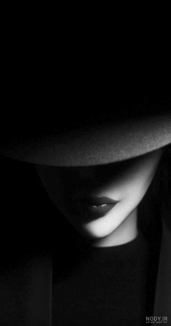 عکس خفن عکس دختر سیاه سفید بدون چهره