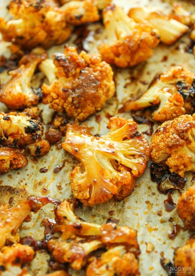 طرز تهیه خوراک گل کلم سرخ شده رژیمی بدون گوشت ساده و سریع طرز تهیه خوراک گل کلم سرخ شده رژیمی بدون گوشت ساده و سریع