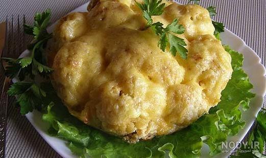 طرز تهیه کوکوی گل کلم طرز تهیه کوکوی گل کلم