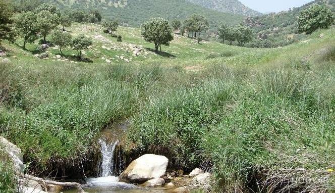 عکس زمینه قله کوه سیاه و آبی پس زمینه | والپیپر گرام