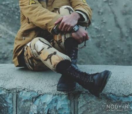 عکس های غمگین سربازی - عکس نودی
