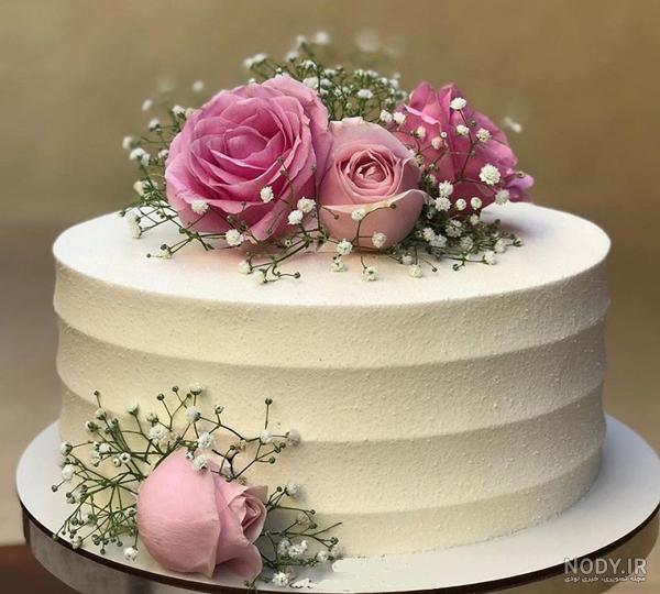 عکس کیک تولد دخترانه عاشقانه - عکس نودی