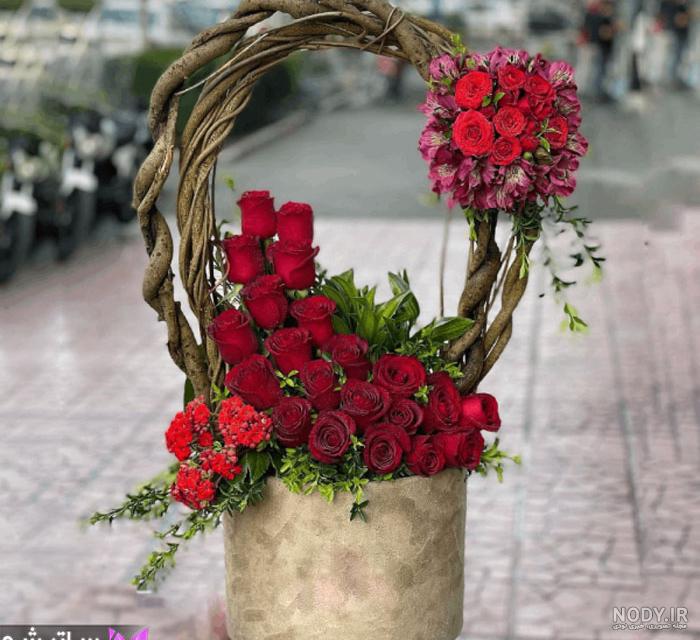 نمونه های زیبایی از تزئین سبد گل - مجله تصویر زندگی نمونه های زیبایی از تزئین سبد گل - مجله تصویر زندگی