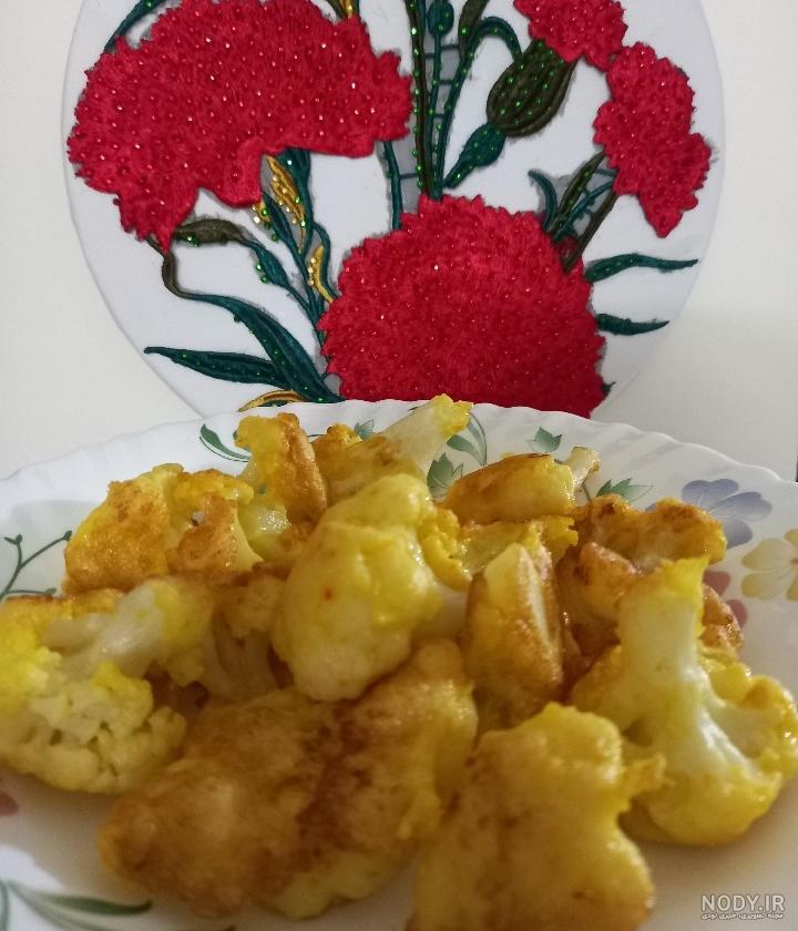 گل کلم سرخ شده گل کلم سرخ شده
