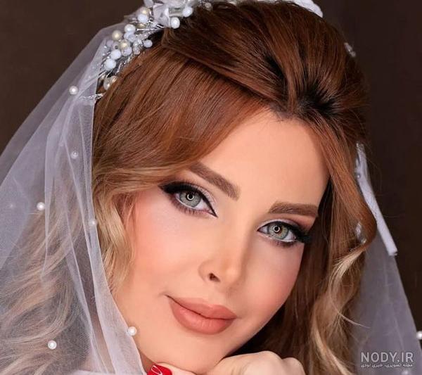 120 عکس از زیباترین مدل آرایش عروس ایرانی جدید 2019 98