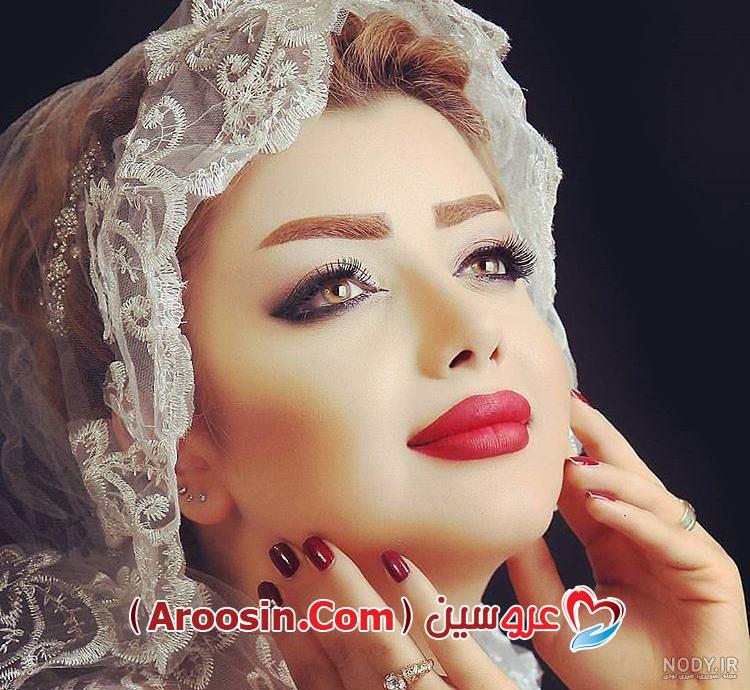 101 مدل آرایش صورت عروس - میکاپ عروس ایرانی 2023 | ساتیشو